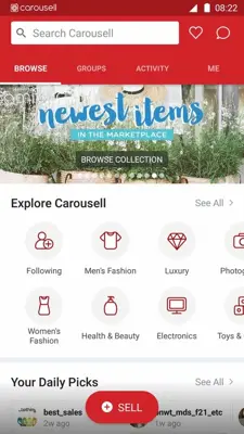 Carousell android App screenshot 3